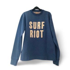 Paul Smith Red Ear Surf Riot Embroidery Sweatshirt, Size Medium, Color Blue